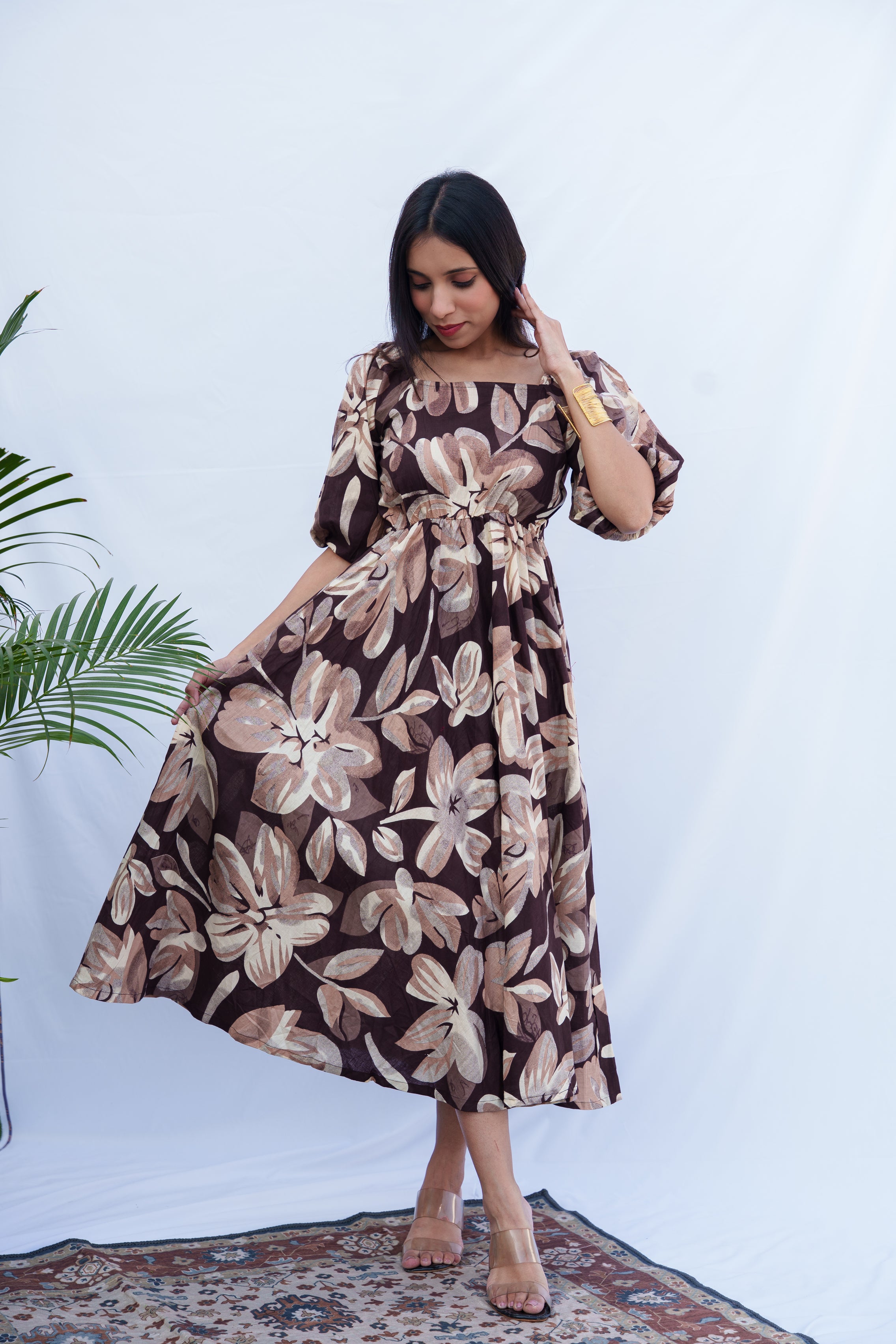 Bella fitted hip dress