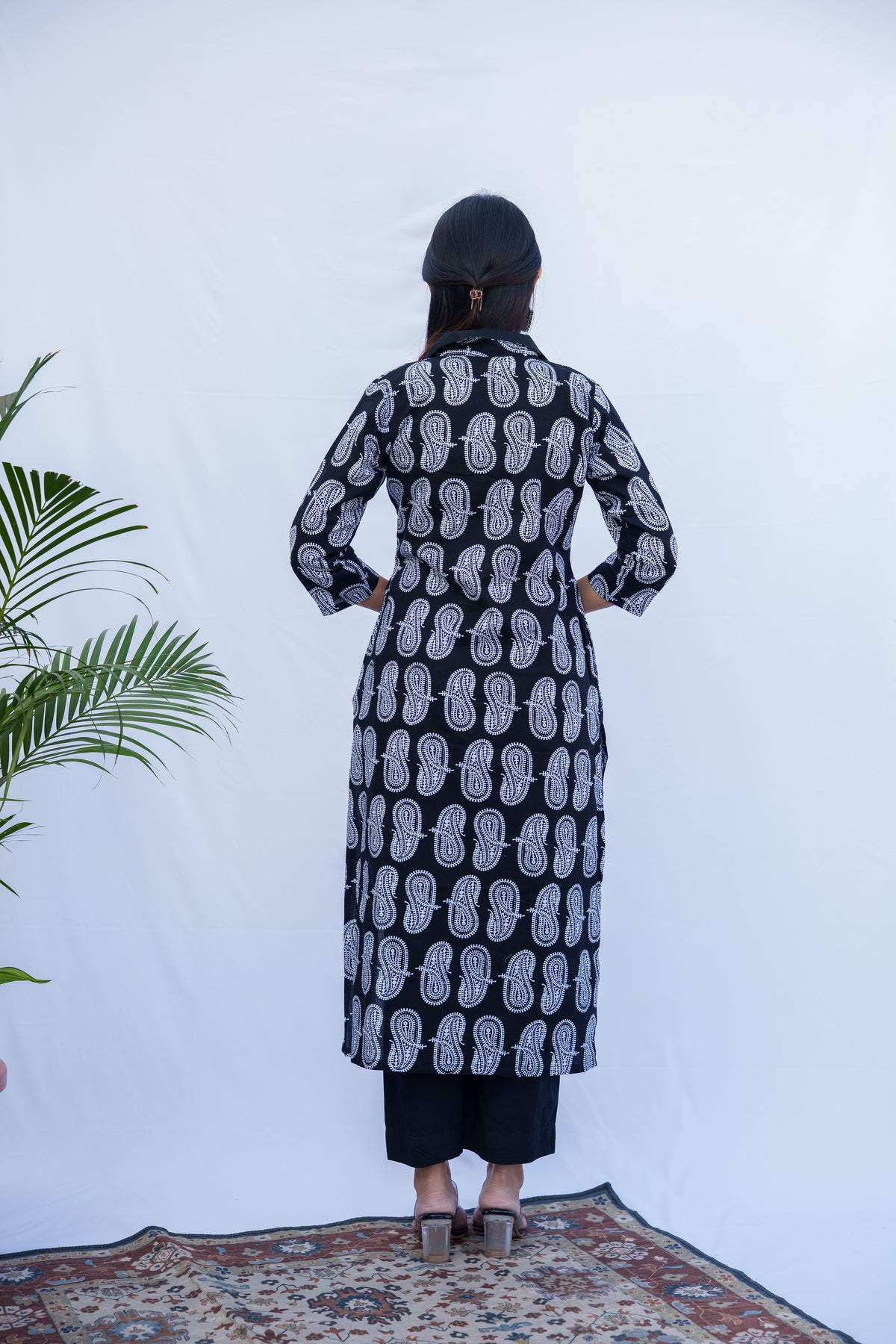 Dia cotton handblock kurti
