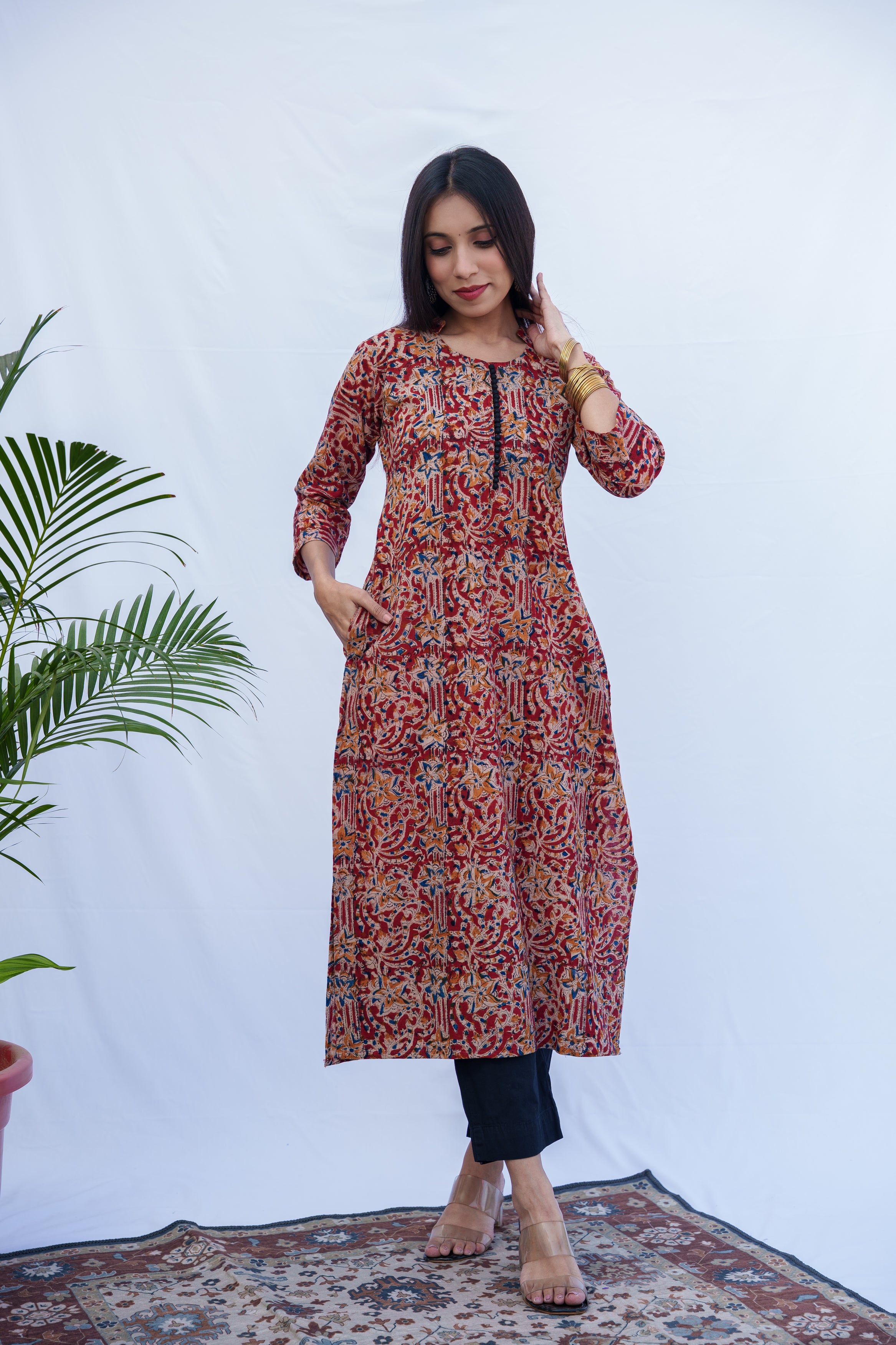 Vidhya Cotton Kurti