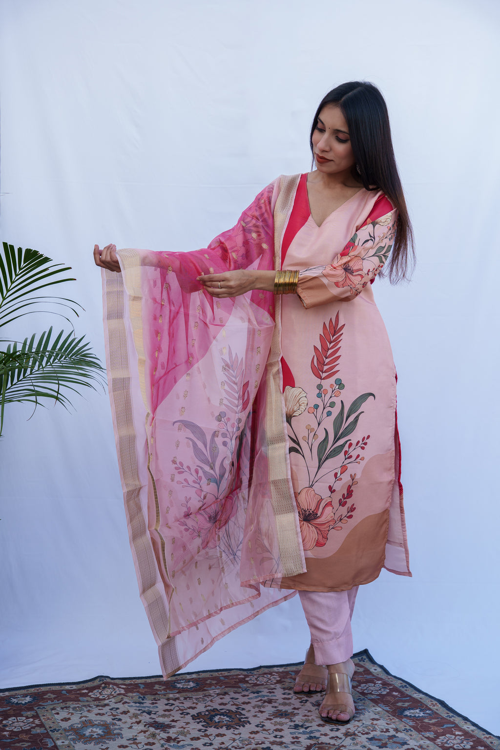 Paisley Digital Printed Salwar suit set