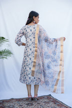 Luna Digital Printed kurti & dupatta set