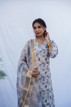 Luna Digital Printed kurti & dupatta set