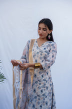 Luna Digital Printed kurti & dupatta set