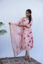 Madhu Digital Print Kurti & Dupatta Set