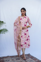 Madhu Digital Print Kurti & Dupatta Set