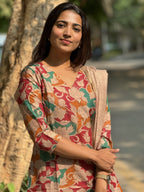 Aurelia Khadi dupion Suit Set