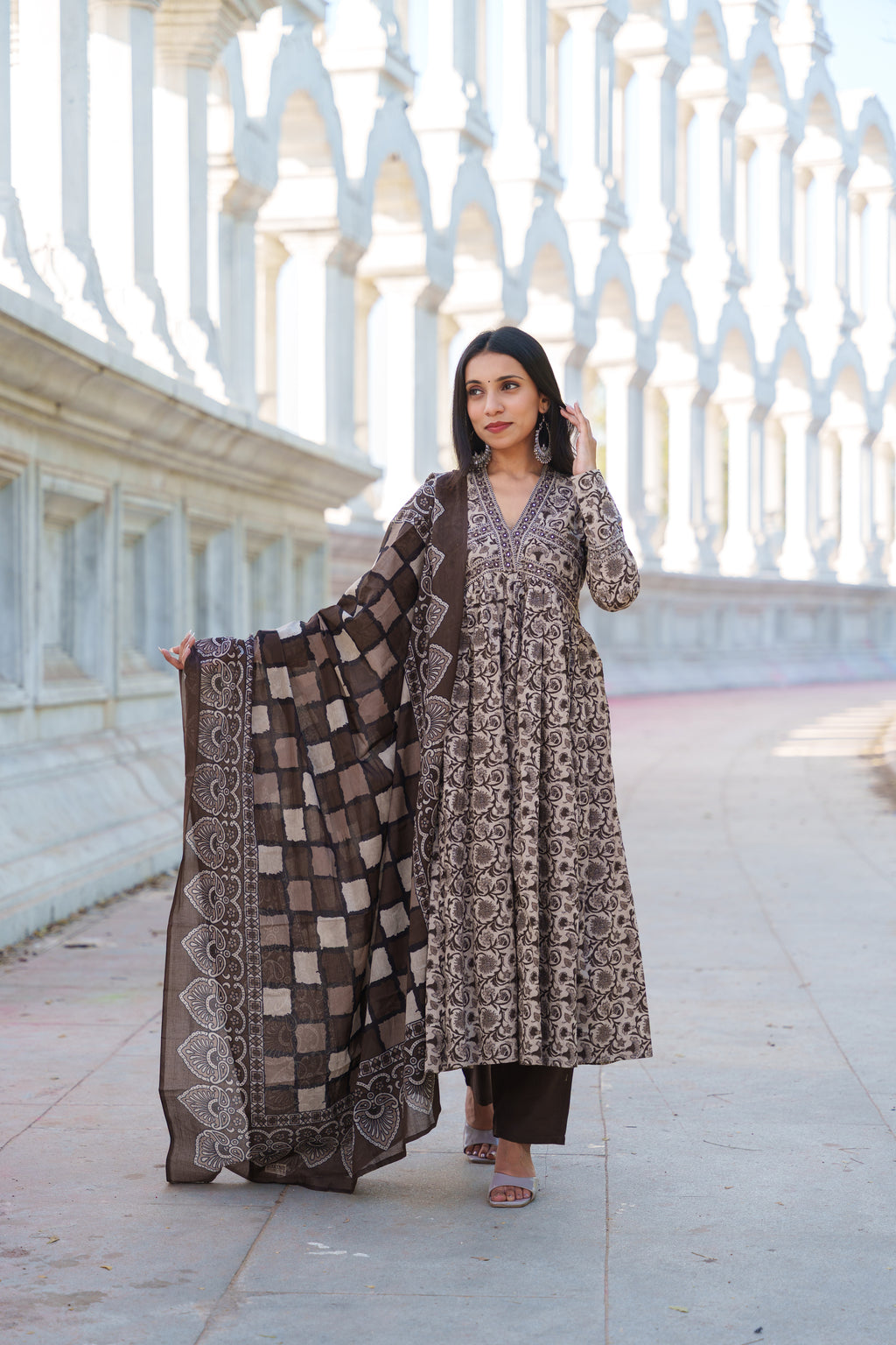 Nishitha Anarkali Suit Set
