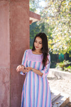Flora Handloom Cotton Kurta Set