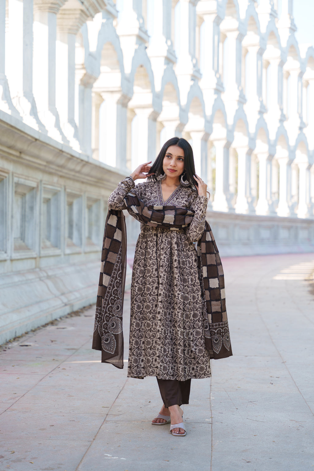 Nishitha Anarkali Suit Set