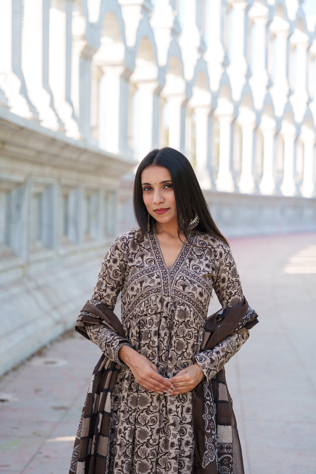Nishitha Anarkali Suit Set