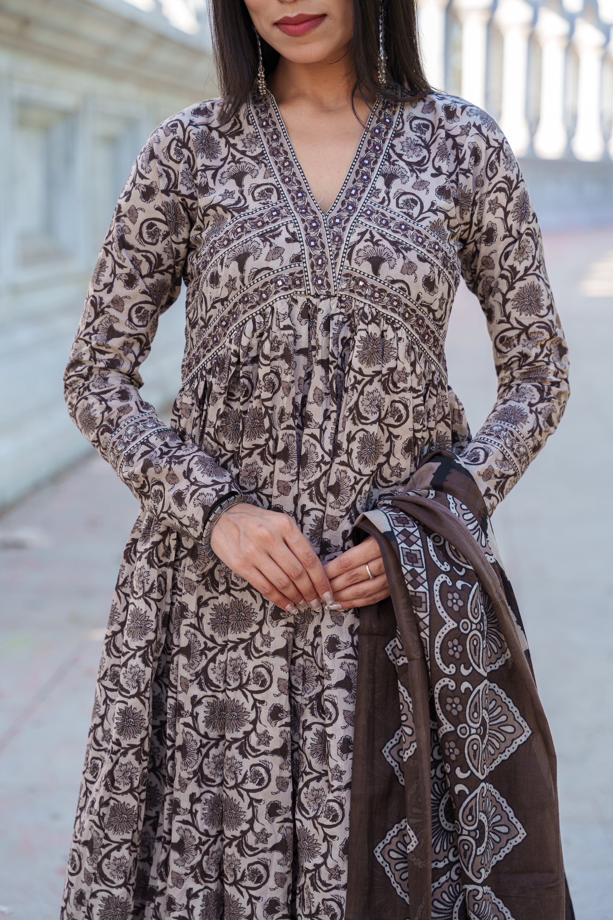 Nishitha Anarkali Suit Set
