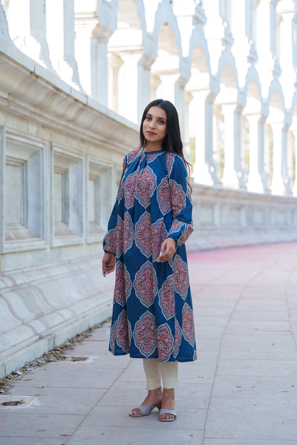 Rishi Handblock Cotton Kurti
