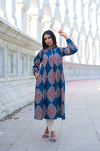 Rishi Handblock Cotton Kurti