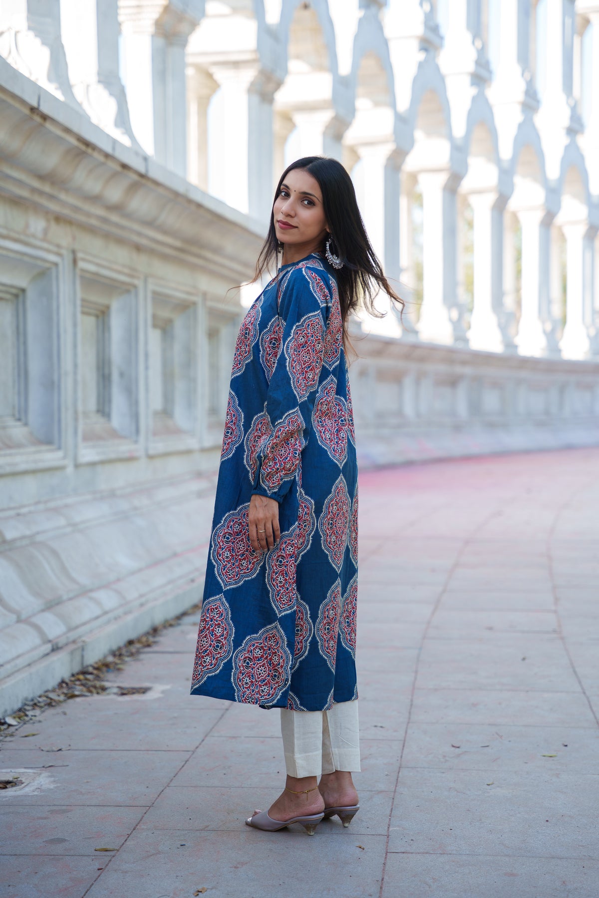 Rishi Handblock Cotton Kurti