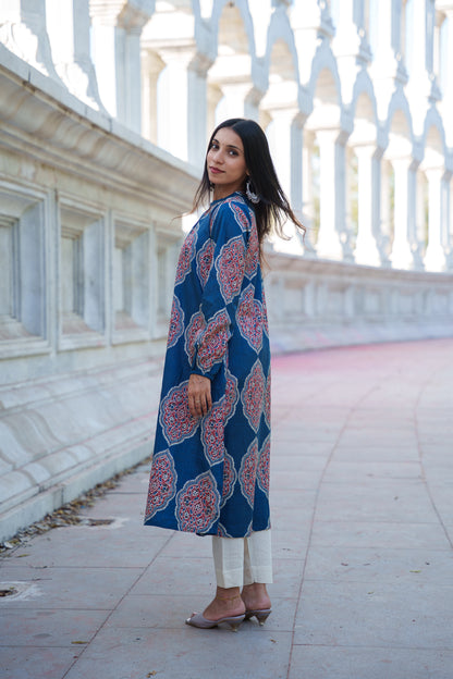 Rishi Handblock Cotton Kurti