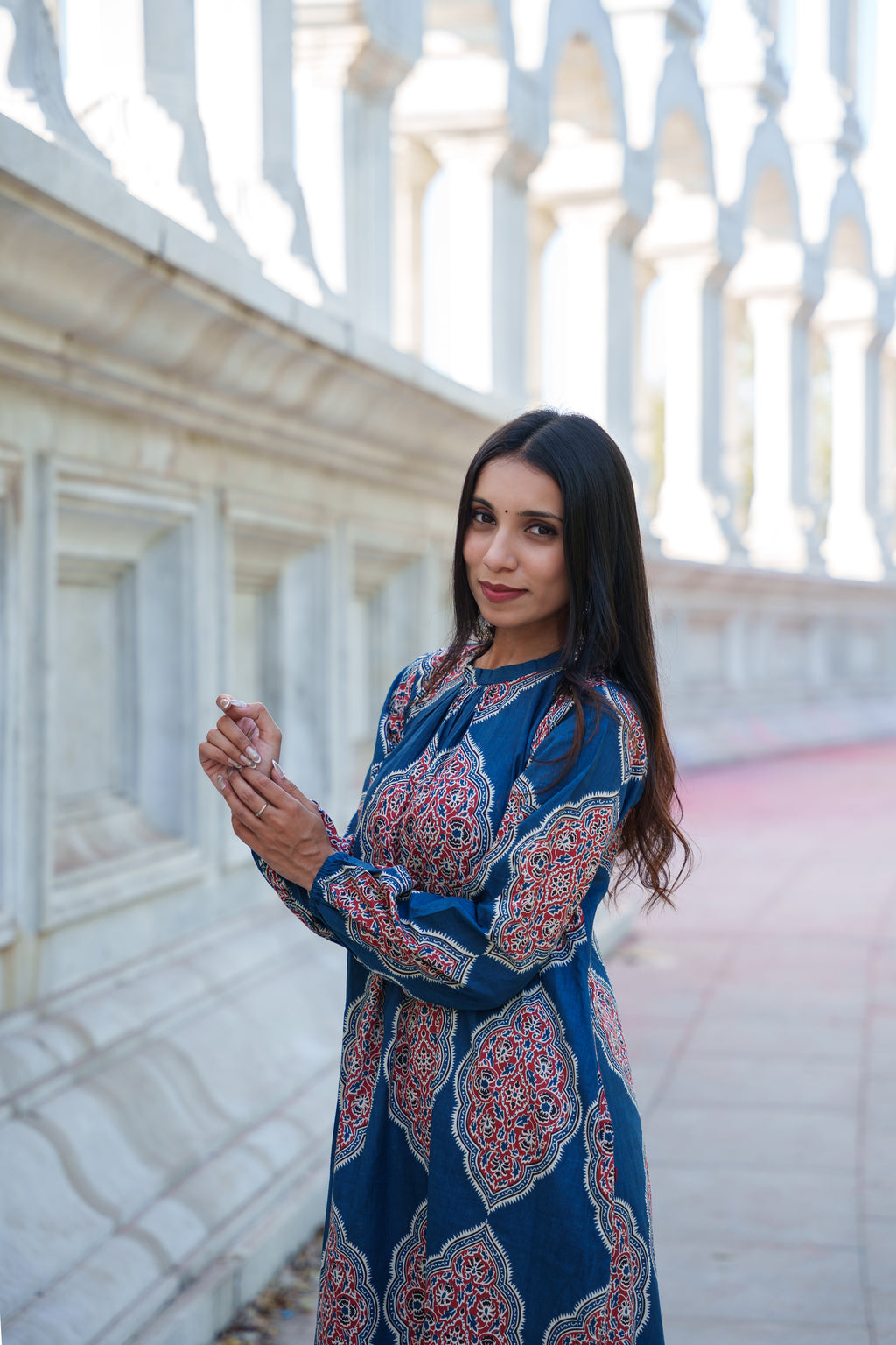 Rishi Handblock Cotton Kurti