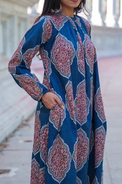 Rishi Handblock Cotton Kurti