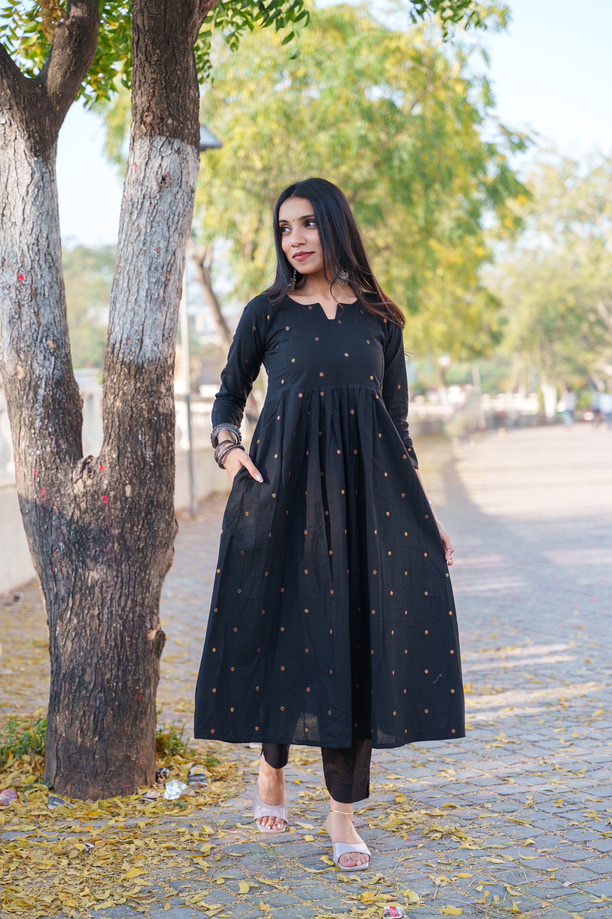 Pavai Handloom cotton Co ord set
