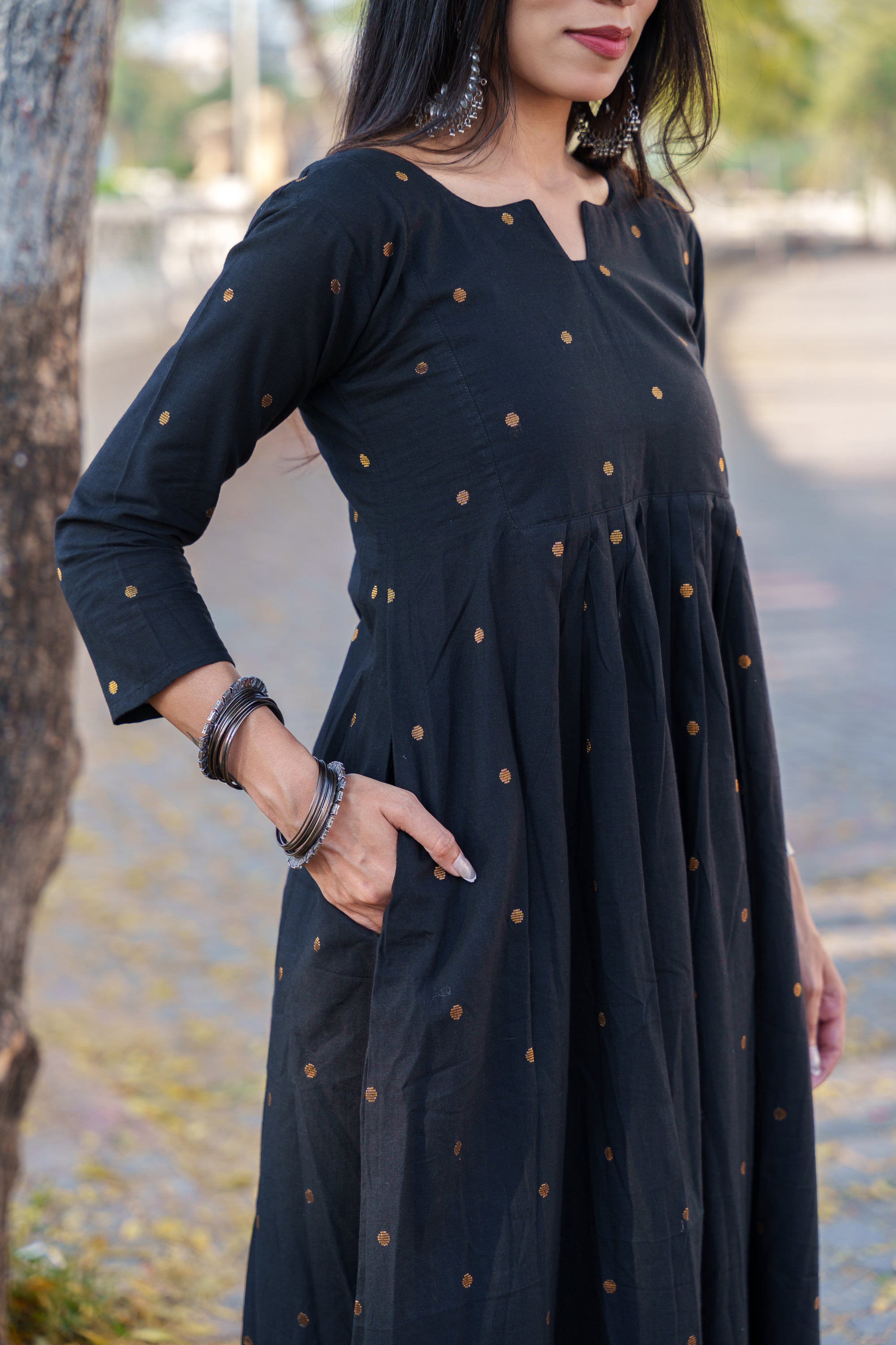 Pavai Handloom cotton Co ord set