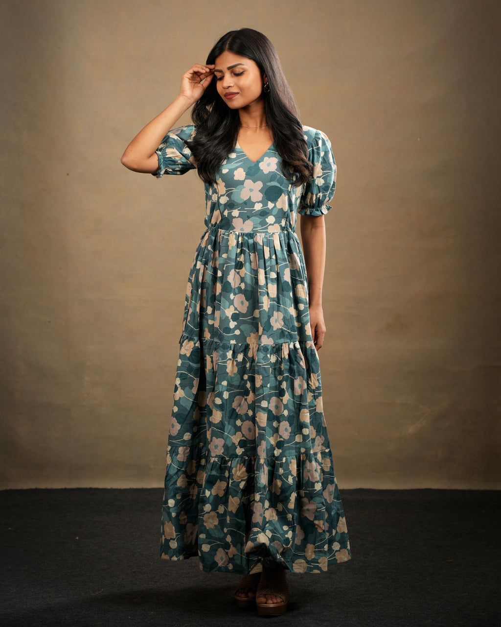 Zoey Handblock Cotton Suit Set