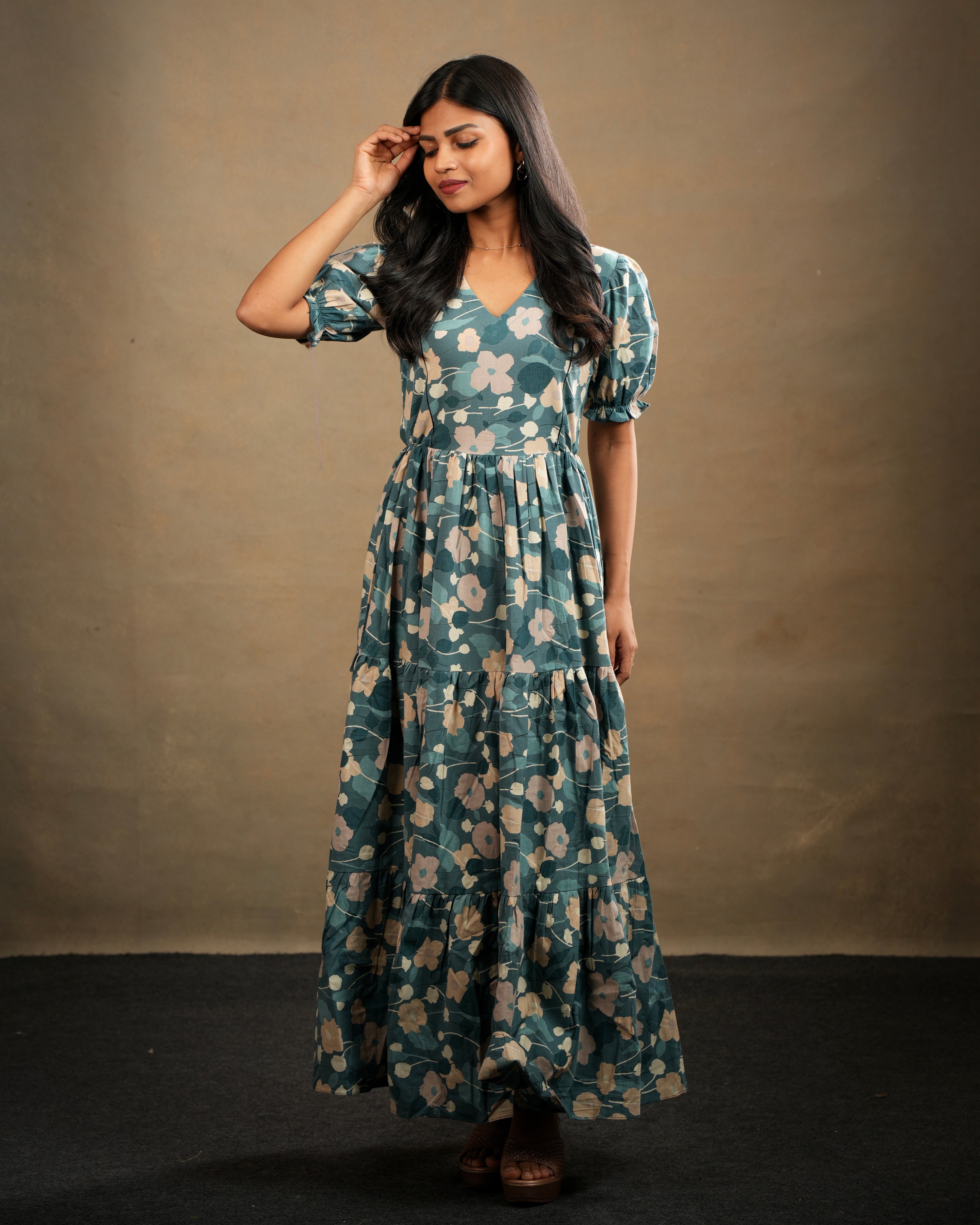 Zoey Handblock Cotton Suit Set