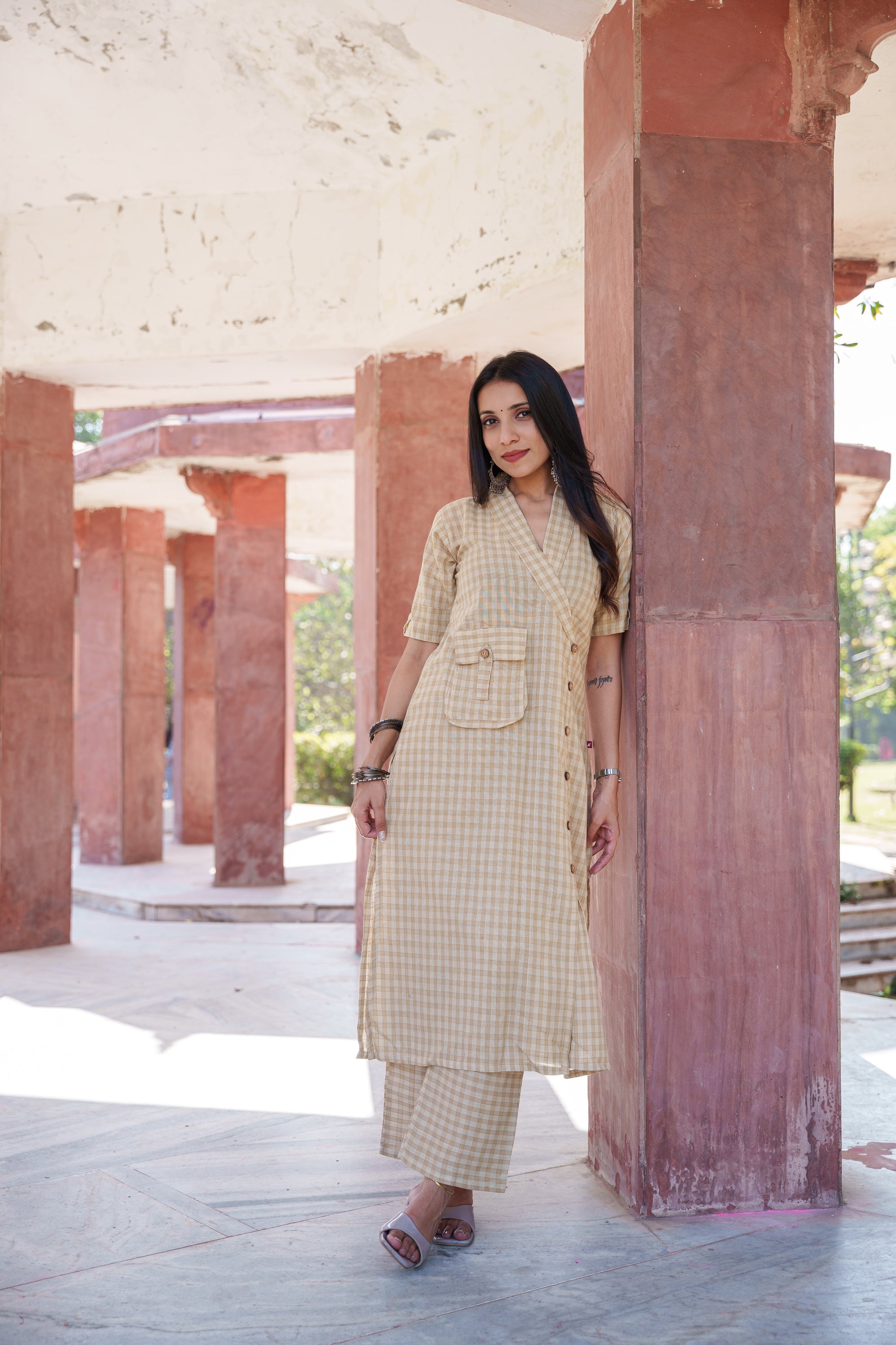 Mehar Handloom Co-ord Set