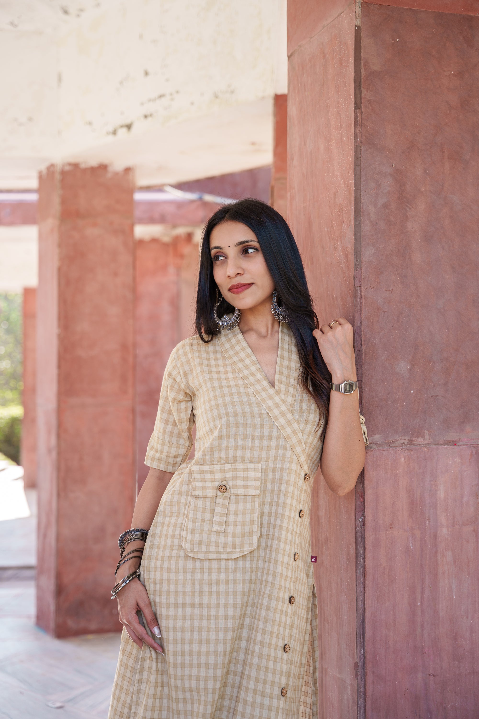 Mehar Handloom Co-ord Set