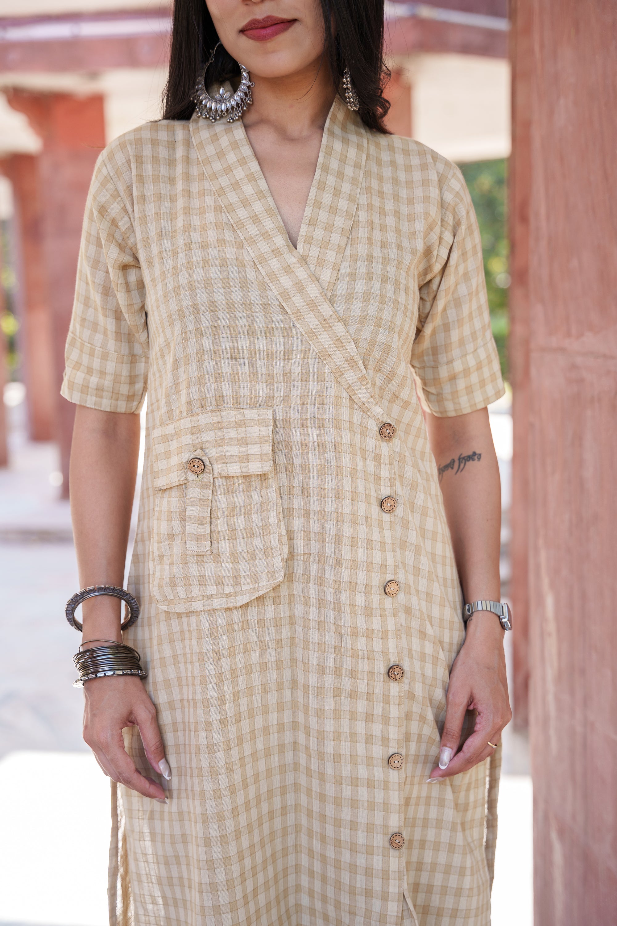 Mehar Handloom Co-ord Set