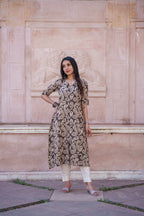 Enya Handblock Cotton Kurti