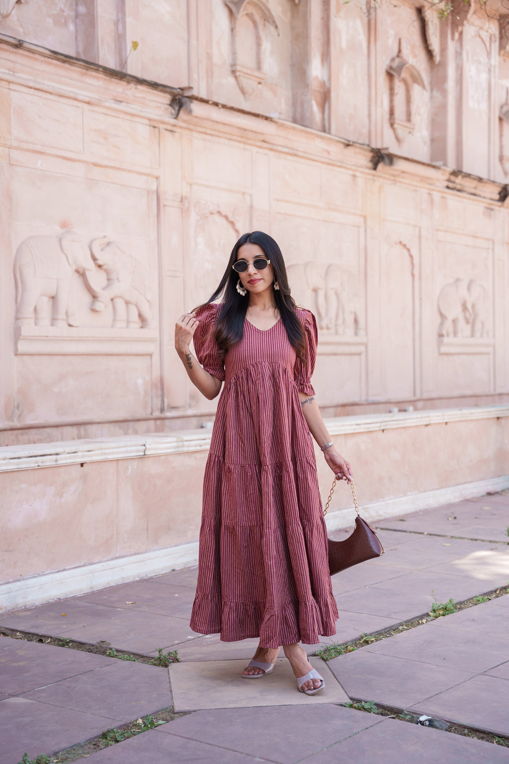 Shaani Tiered Midi Dress