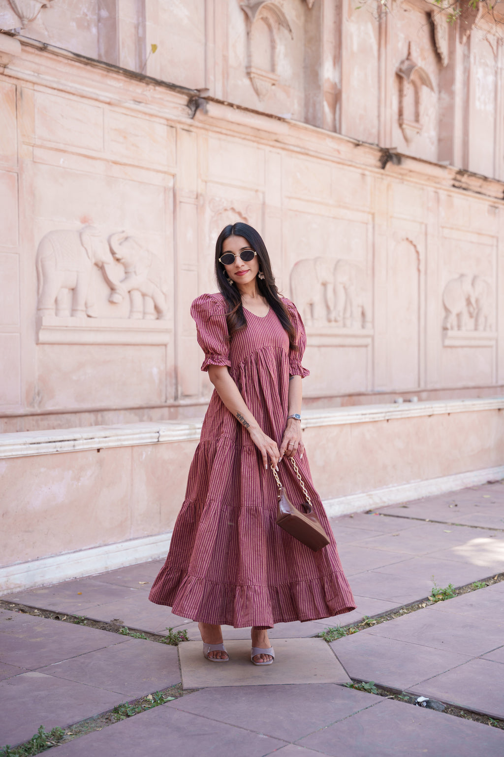 Shaani Tiered Midi Dress