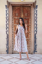 Alona Cotton Sleeveless Dress