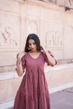 Shaani Tiered Midi Dress