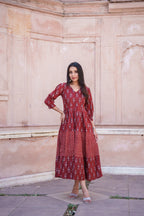 Ishita Tiered Midi Dress