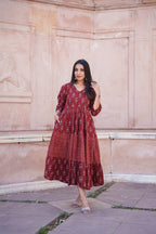 Ishita Tiered Midi Dress