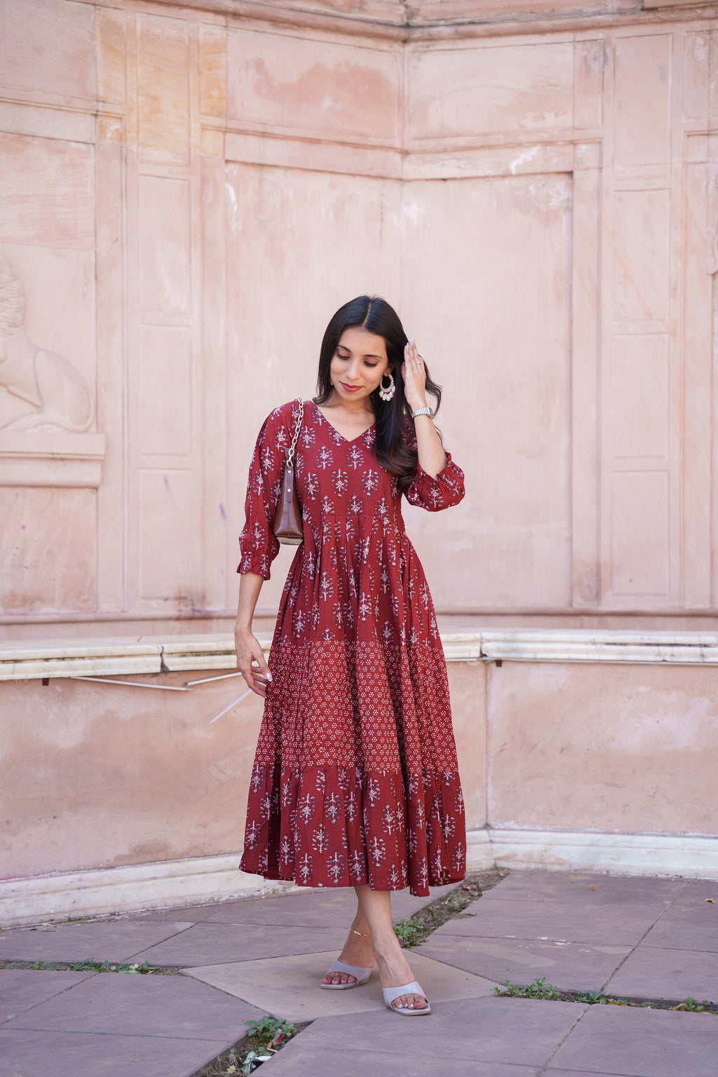 Ishita Tiered Midi Dress