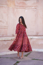 Ishita Tiered Midi Dress