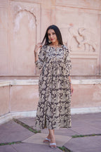Roshini Kalamkari Cotton Dress