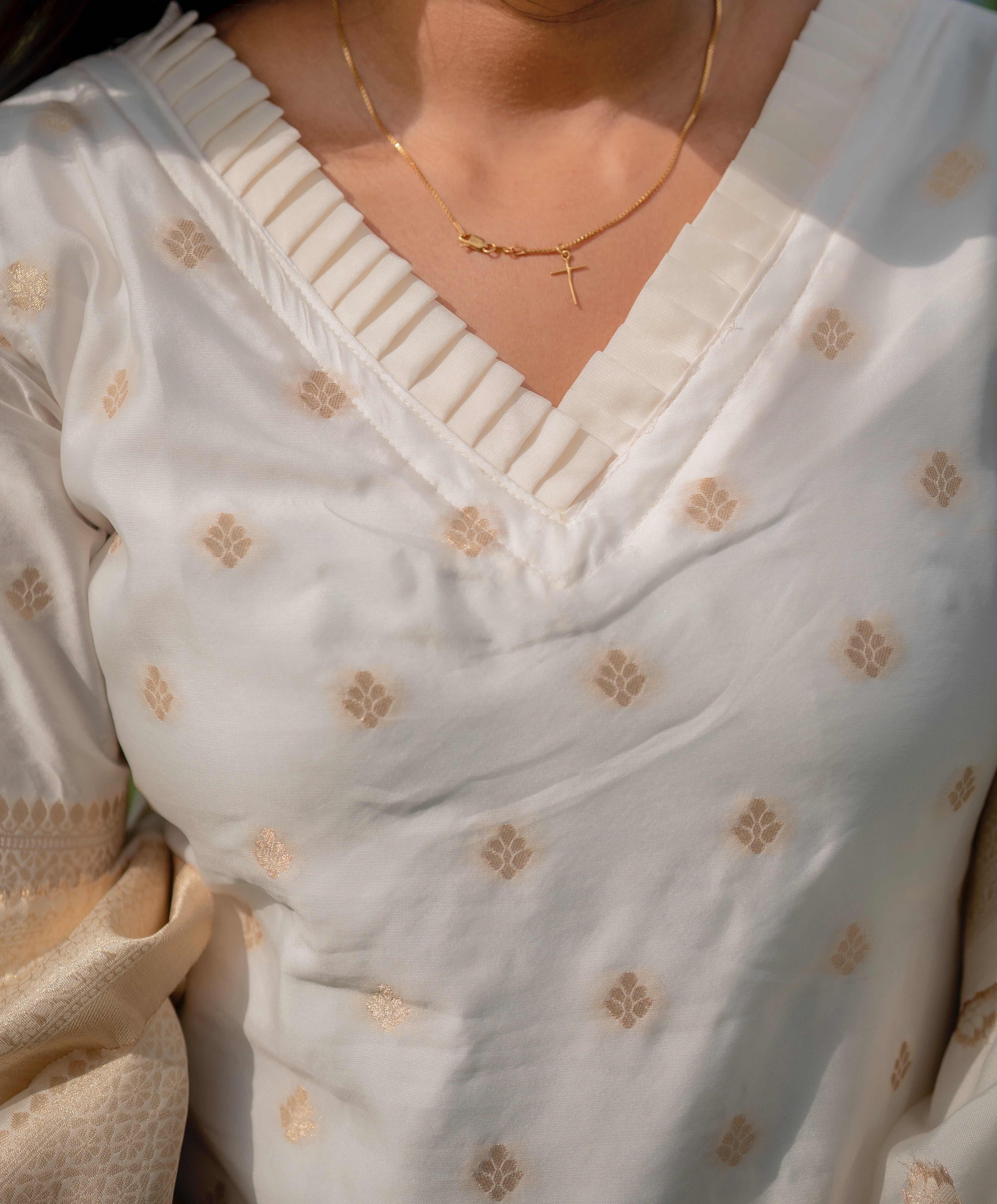 Aarathana Silk Cotton Suit Set