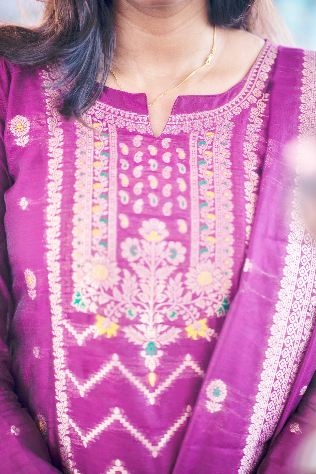 Mahathi Silk Cotton Suit Set