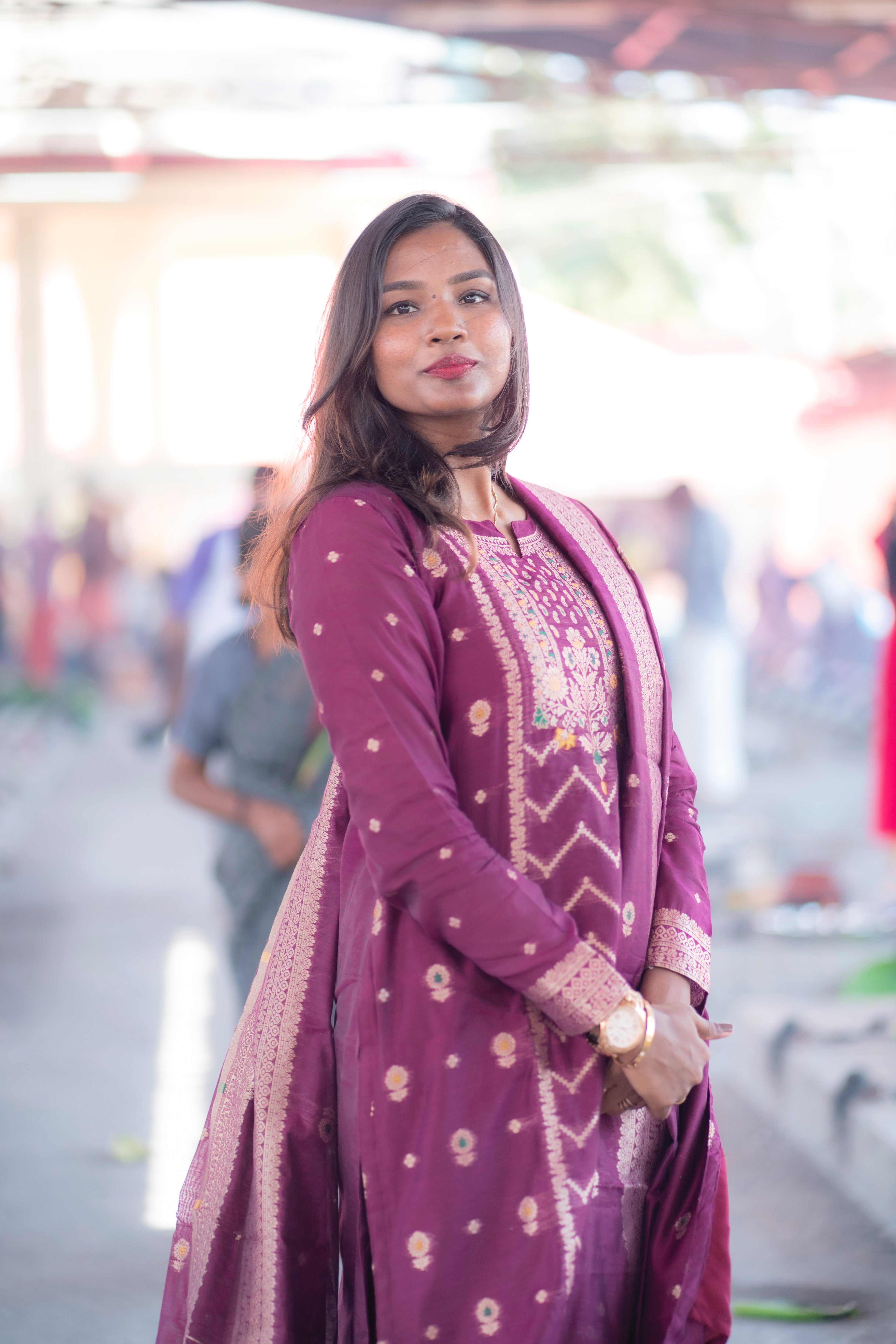 Mahathi Silk Cotton Suit Set