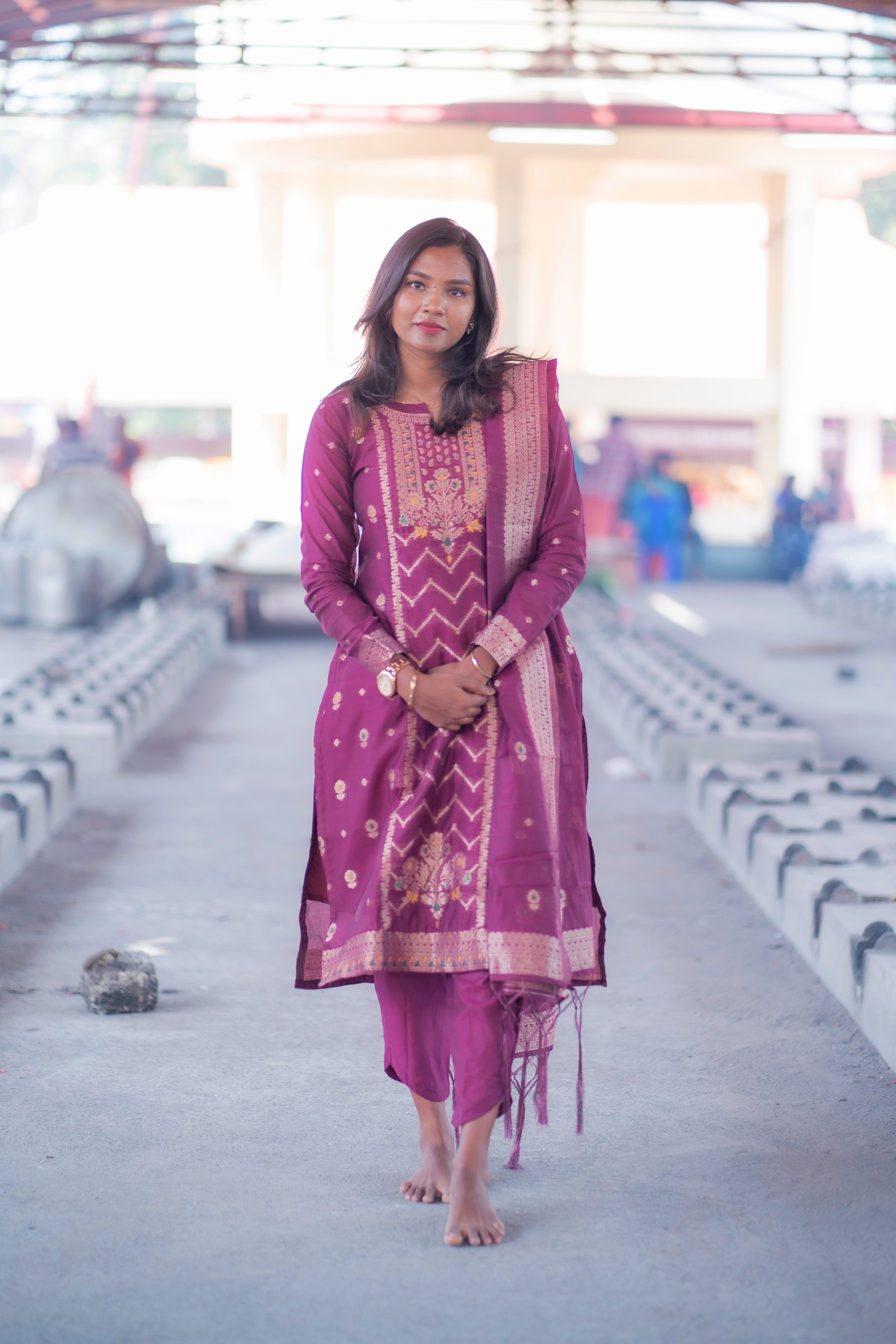 Mahathi Silk Cotton Suit Set