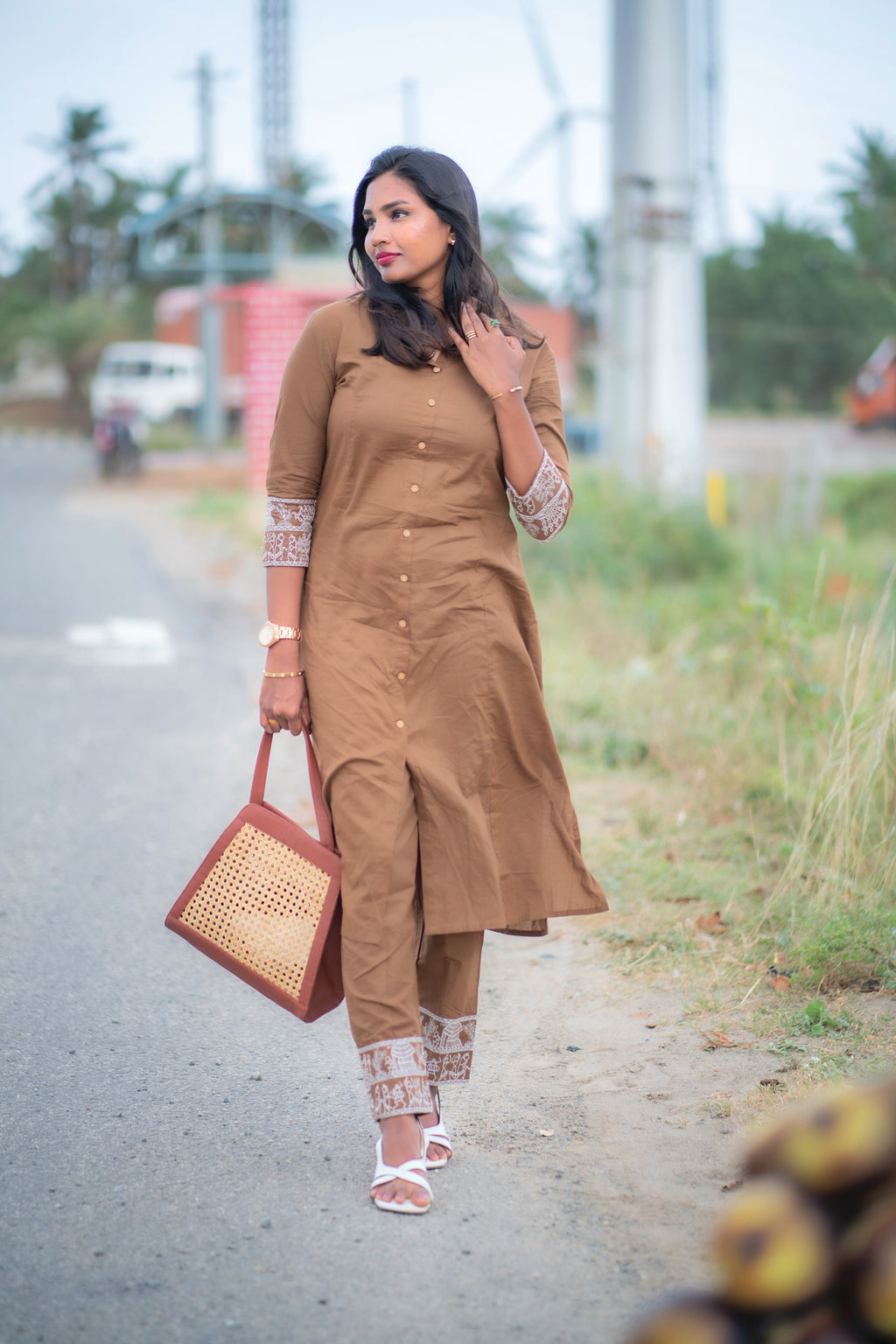 Buvi Cotton Kurta & Pant Set