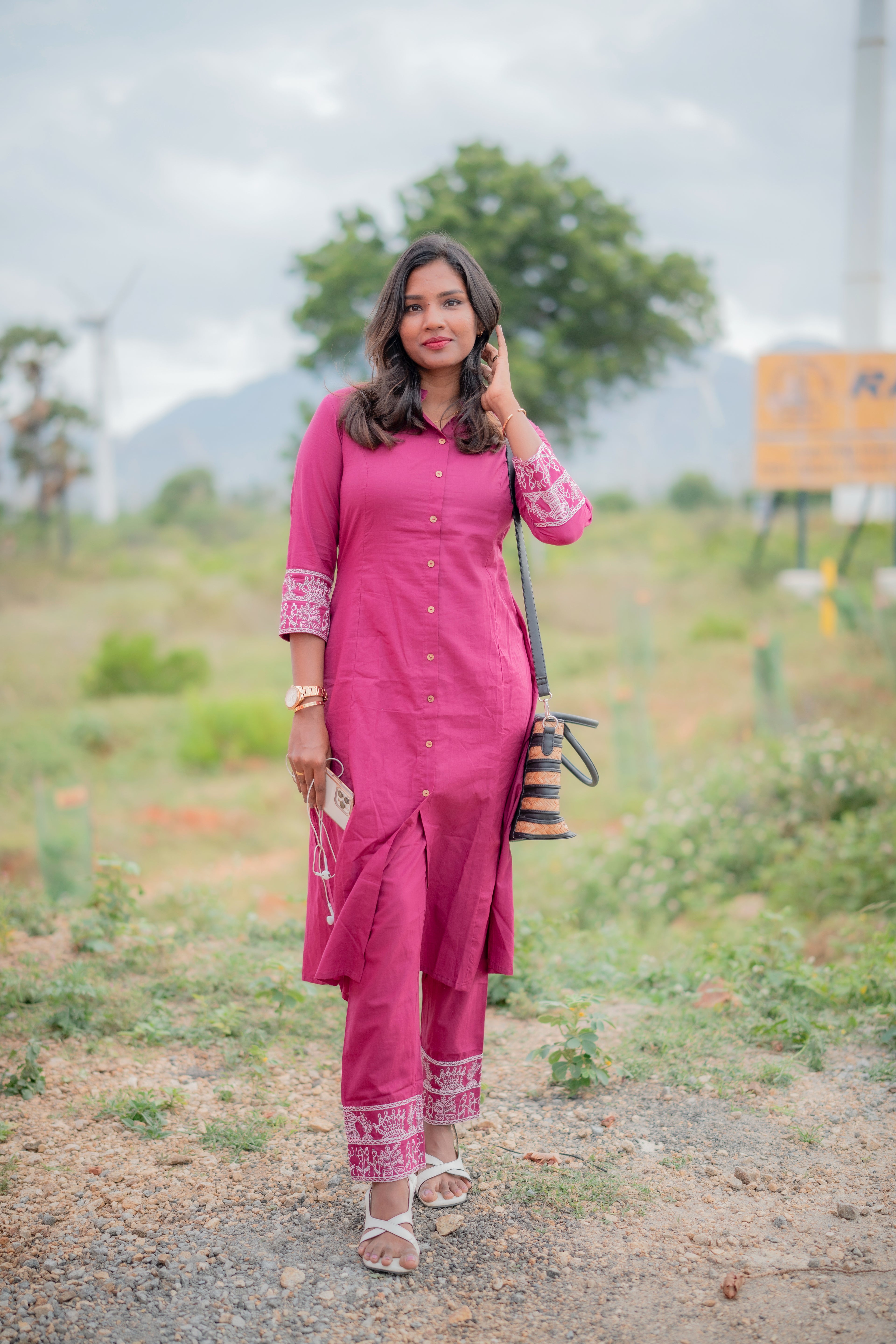 Rinu Cotton Kurta Set