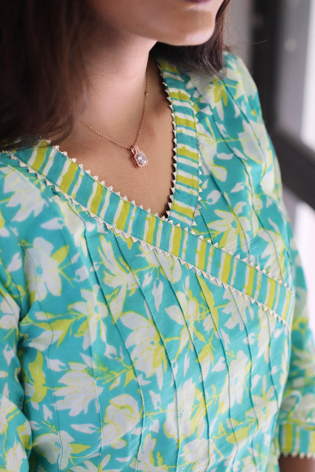 Evie Handblock Cotton Set