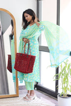 Evie Handblock Cotton Set