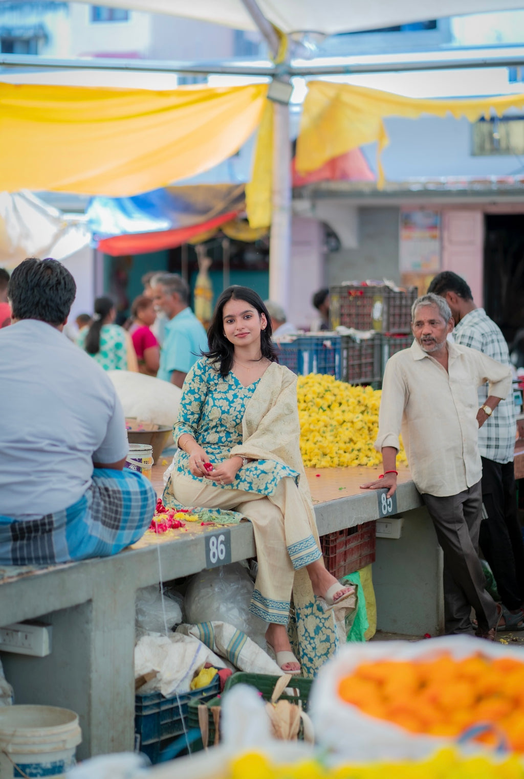 Ahinsha Khadi dupion Suit Set