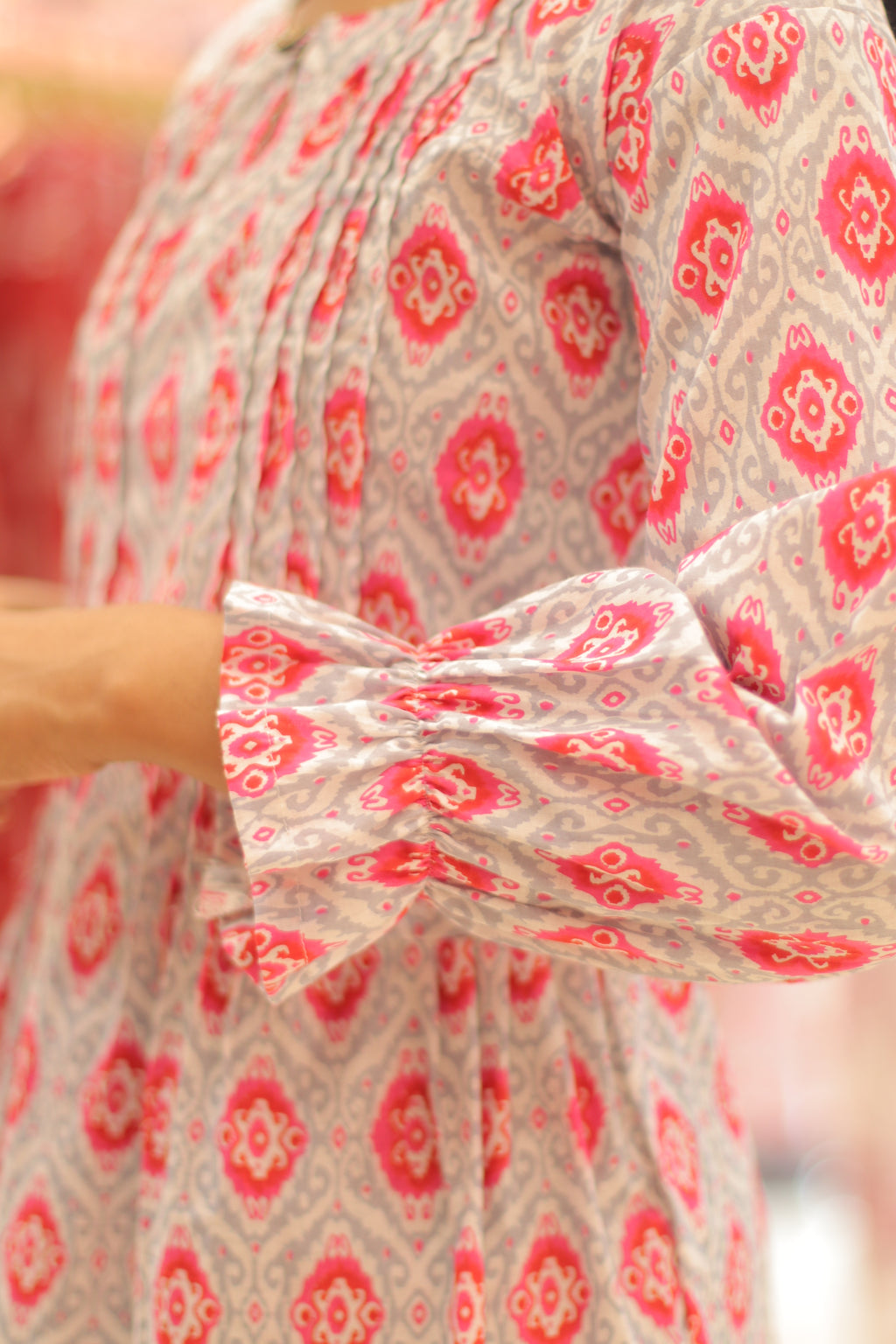 Rathi Handblock Cotton Top