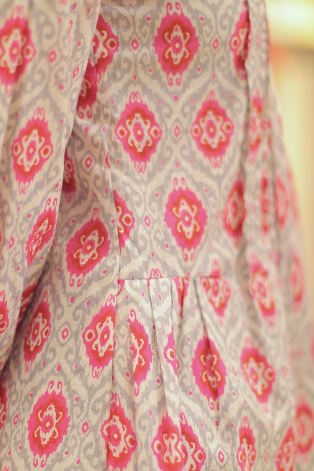 Rathi Handblock Cotton Top