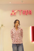 Aarohi Handblock Cotton Top